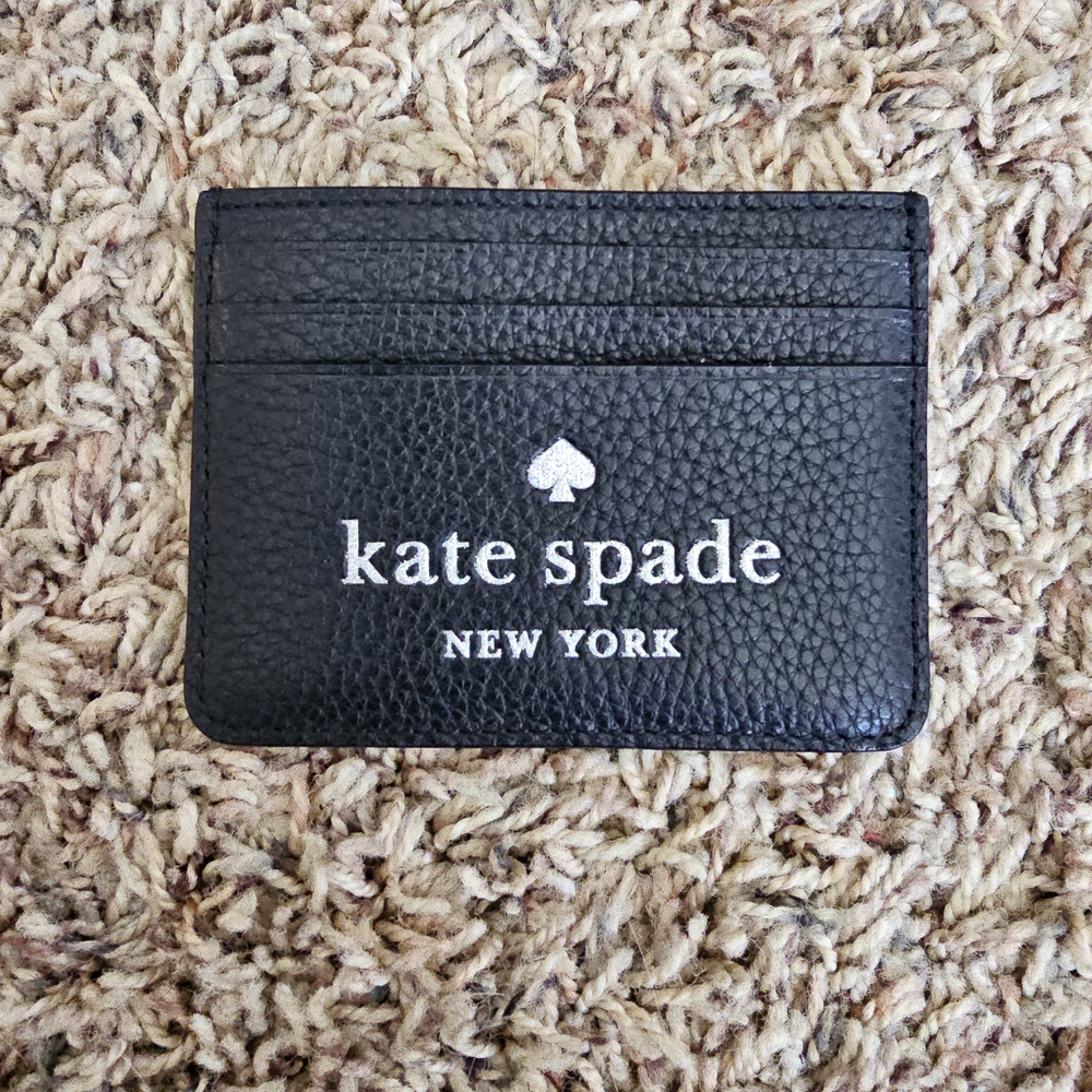 Kate Spade Black Card Holder